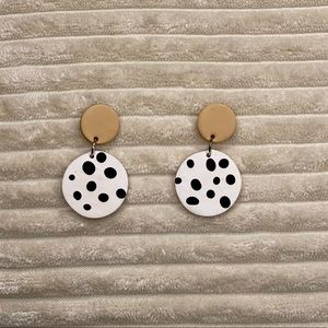 Clay Spotted Earrings